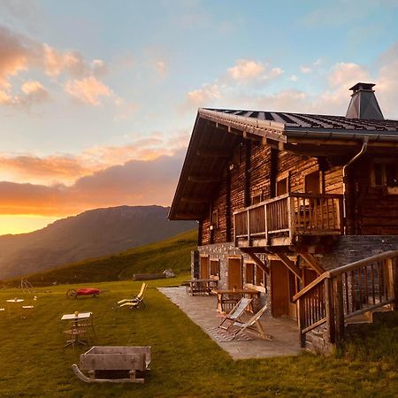 Chambres Et Tables D'Hotes Le Choton A Nono - Col Du Joly Beaufortain Hauteluce Exterior photo